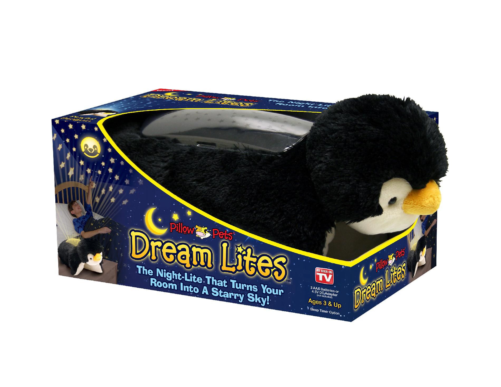 pillow pets dream lites penguin