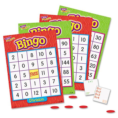 TEPT6141 BINGO GAME, MULTIPLICATION AND DIVISION