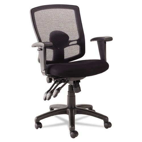 Alera Etros Series Mesh Mid-Back Petite Multifunction Chair