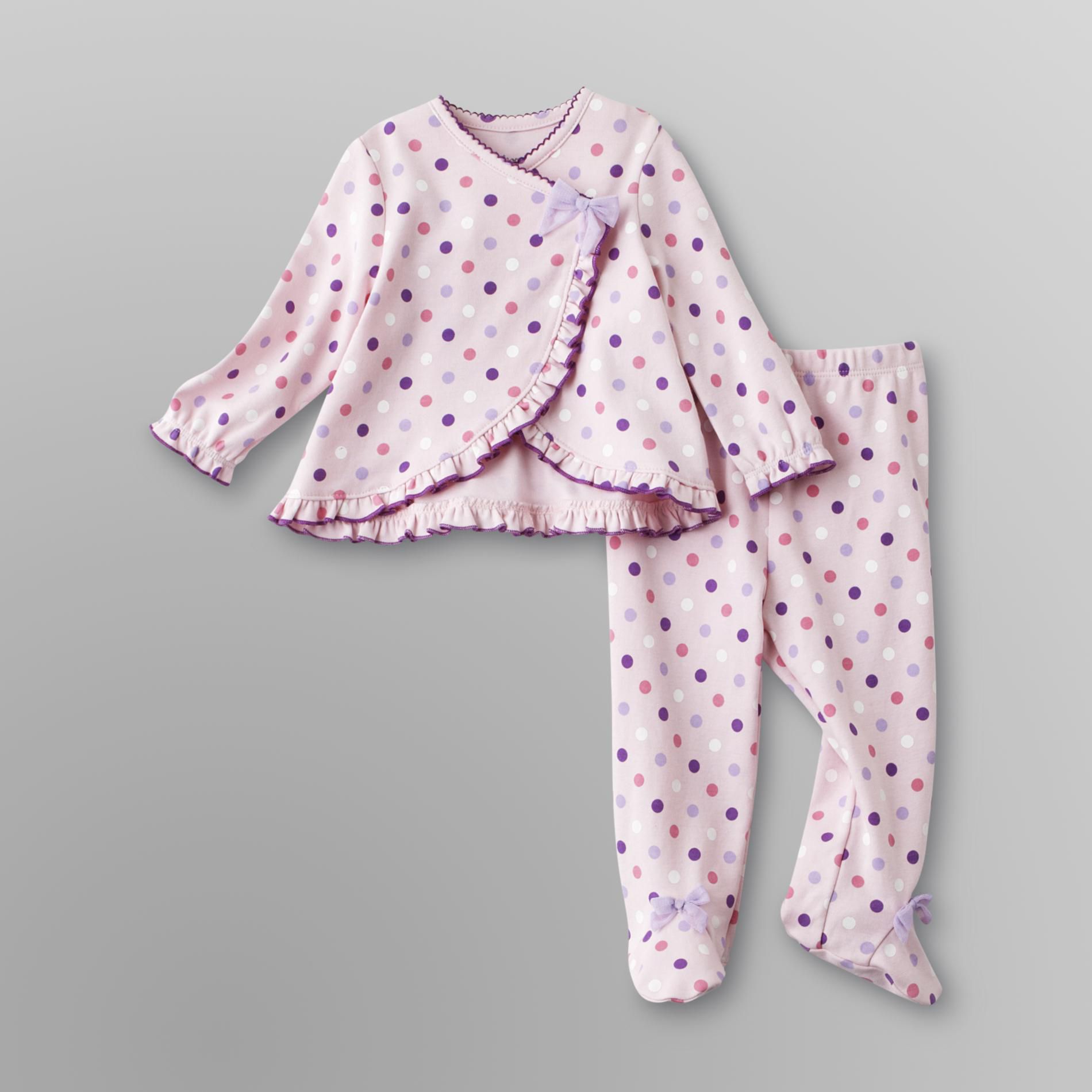 Welcome to the World Infant Girl's Polka-Dot Layette Set