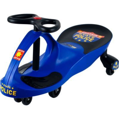 Lil' Rider Chief Justice Police Blue Wiggle Ride-on Car