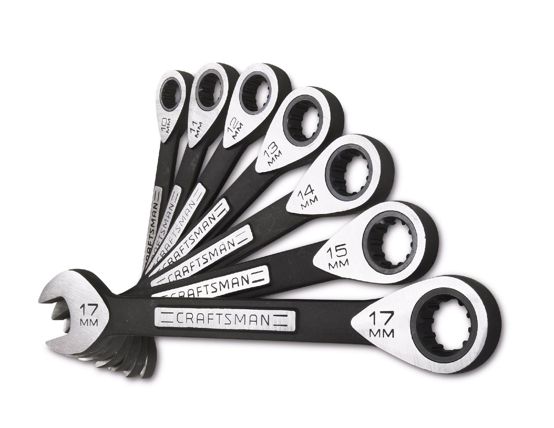 Craftsman 7 piece metric wrench deals set