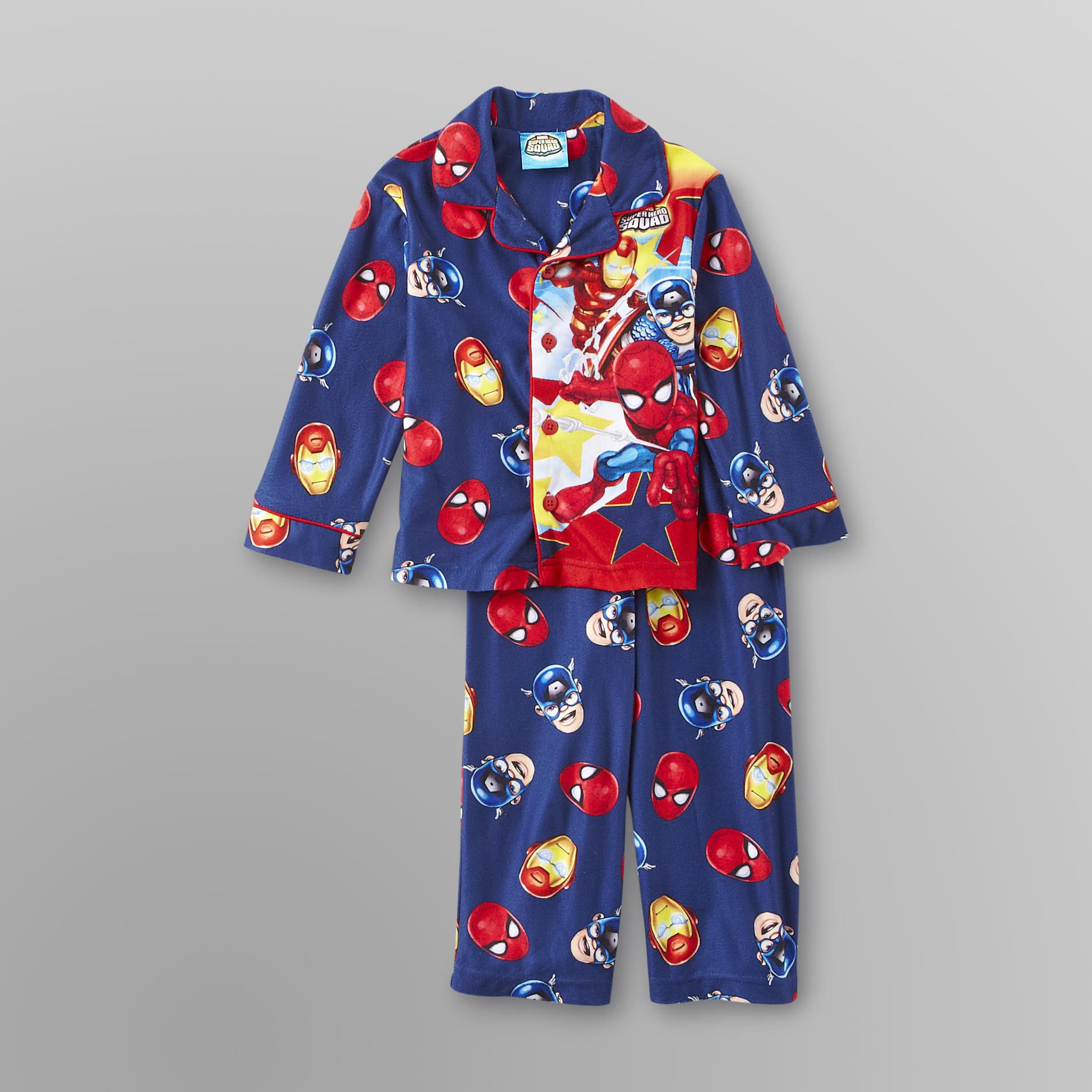 Marvel Infant & Toddler Boy's Superhero Pajamas