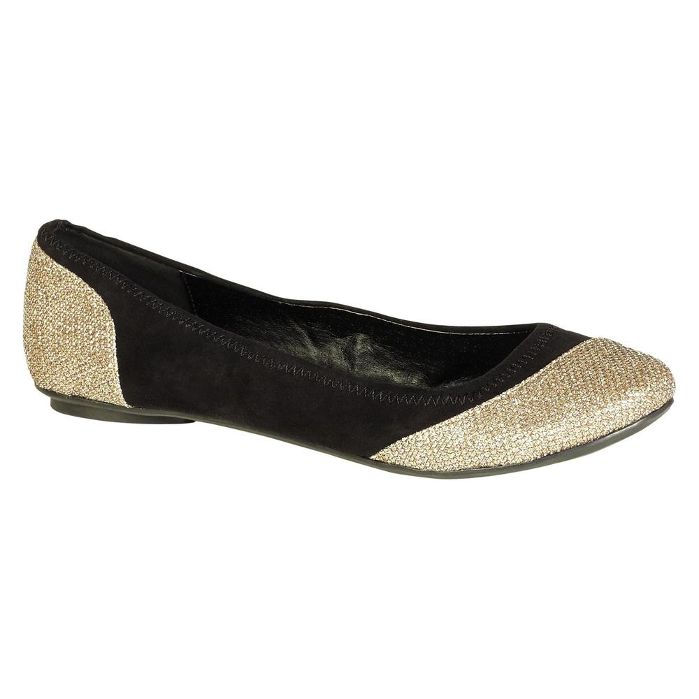 Qupid Women's Thesis-171 Casual Flat - Black