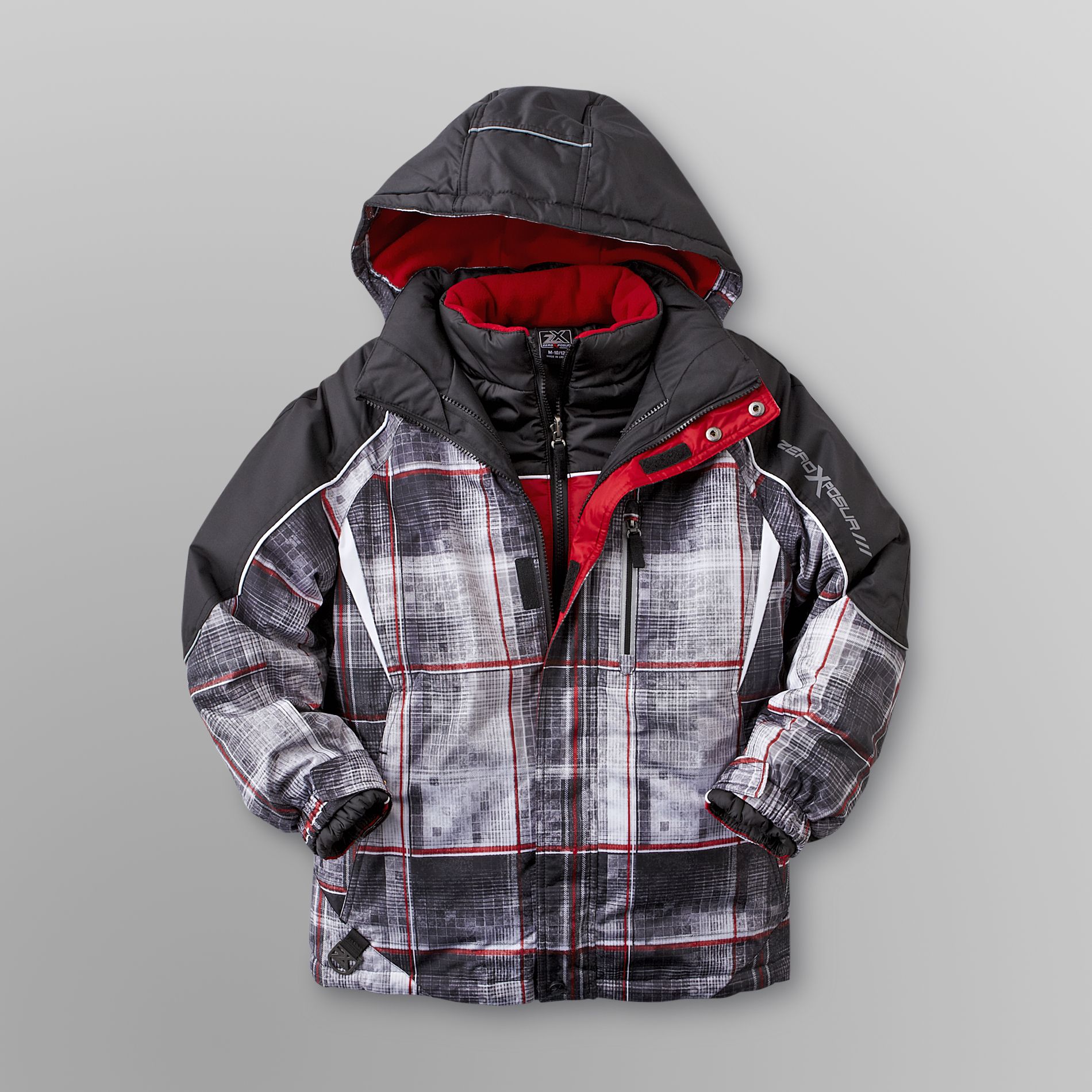 Zero Xposur Boy's 3-in-1 Winter Jacket