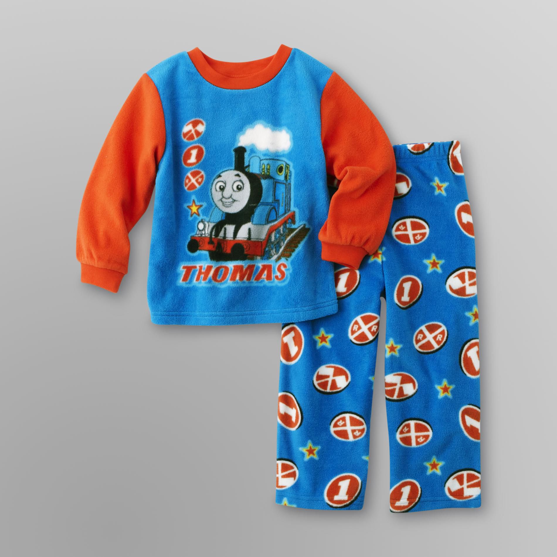 Thomas & Friends Toddler Boy's Microfleece Pajamas