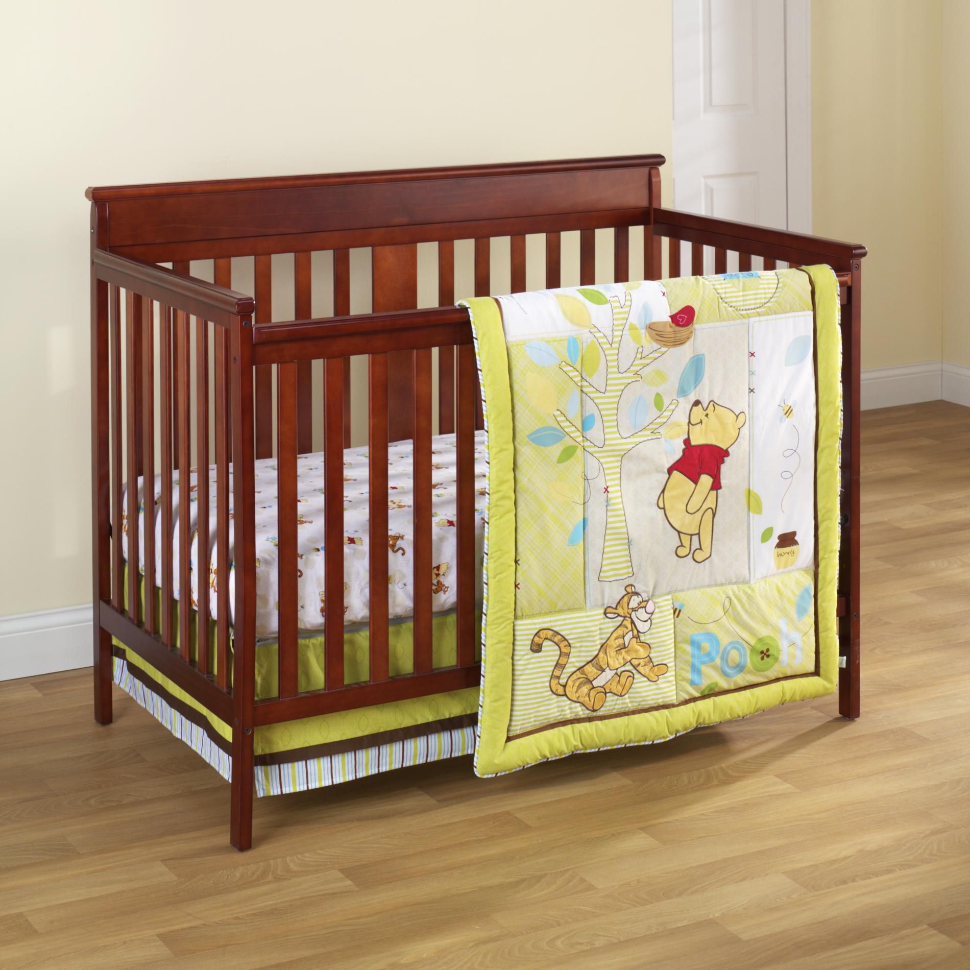 Winnie the Pooh 3 Piece Retro Pooh Crib Quilt Set Shop Your Way Online Shopping & Earn Points