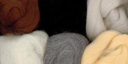 Paint Box Wools .33 Ounce 6/Pkg-Nature-Bge/Ecru/Gry/Brn/Wht/Blk