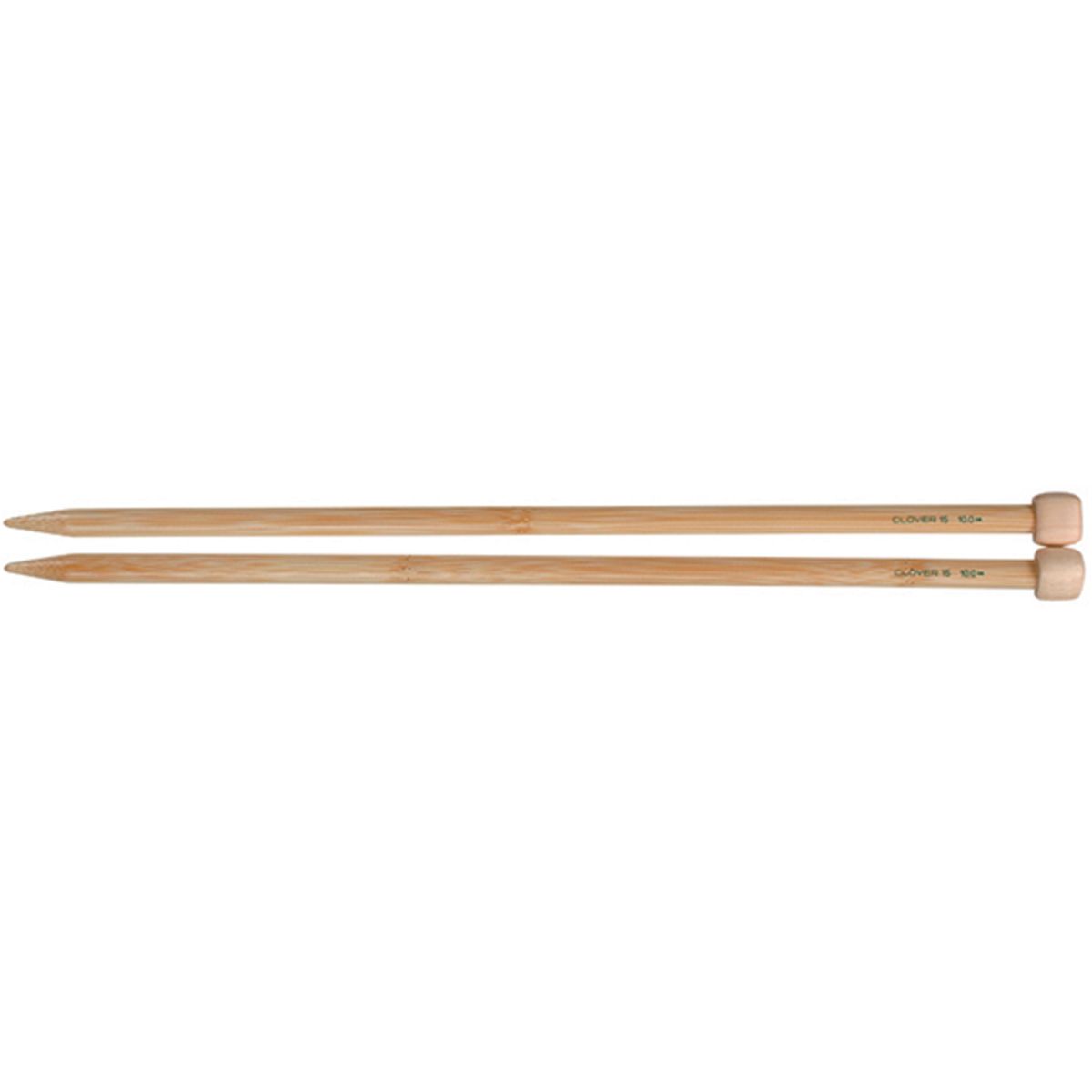 Clover Bamboo Single Point Knitting Needles 13" 14" Size 1