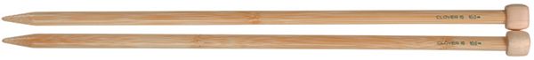 Clover Bamboo Single Point Knitting Needles 13" 14" Size 15