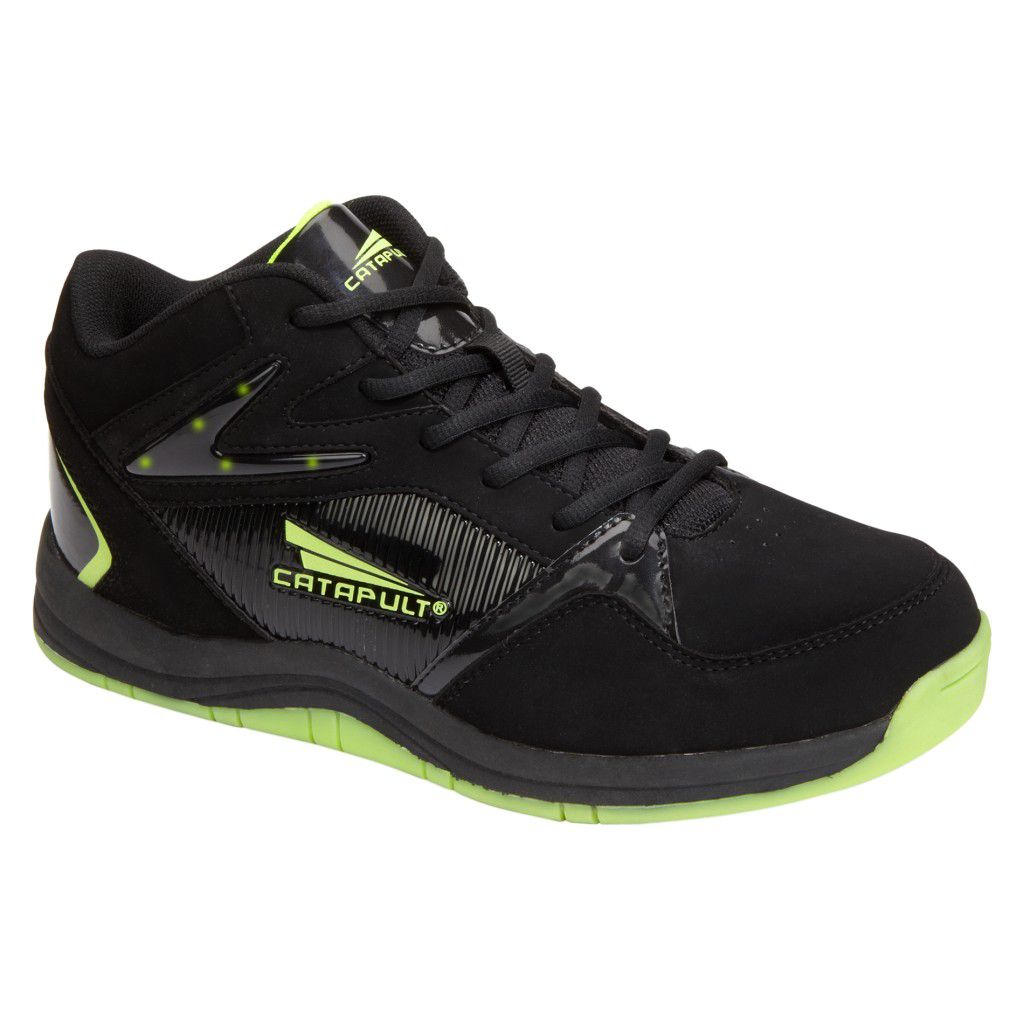 CATAPULT Men's JB-Dub2 Glow-In-The-Dark Athletic Shoe - Black Gloss