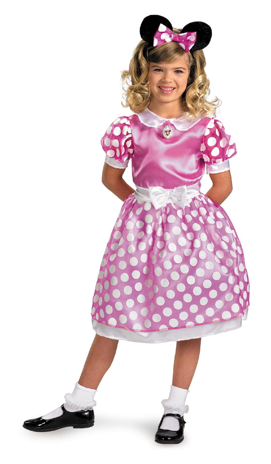 Mickey Mouse Clubhouse Pink Minnie Girls Halloween Costume