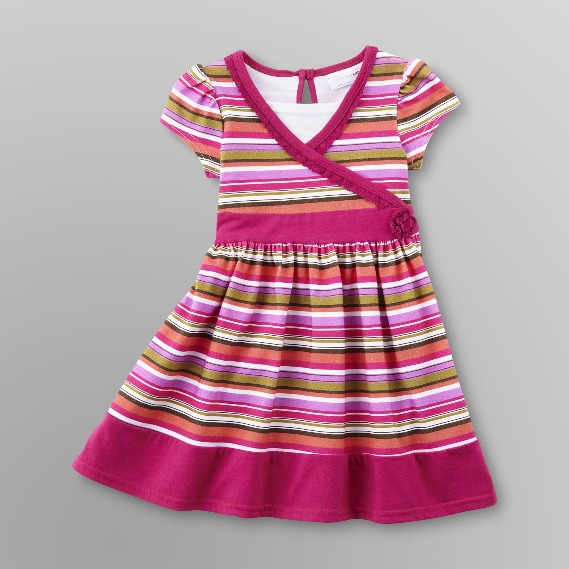 WonderKids Toddler Girl's Striped Dress