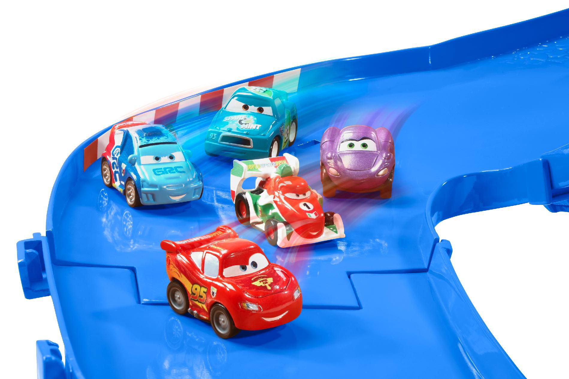 cars micro drifters super speedway playset