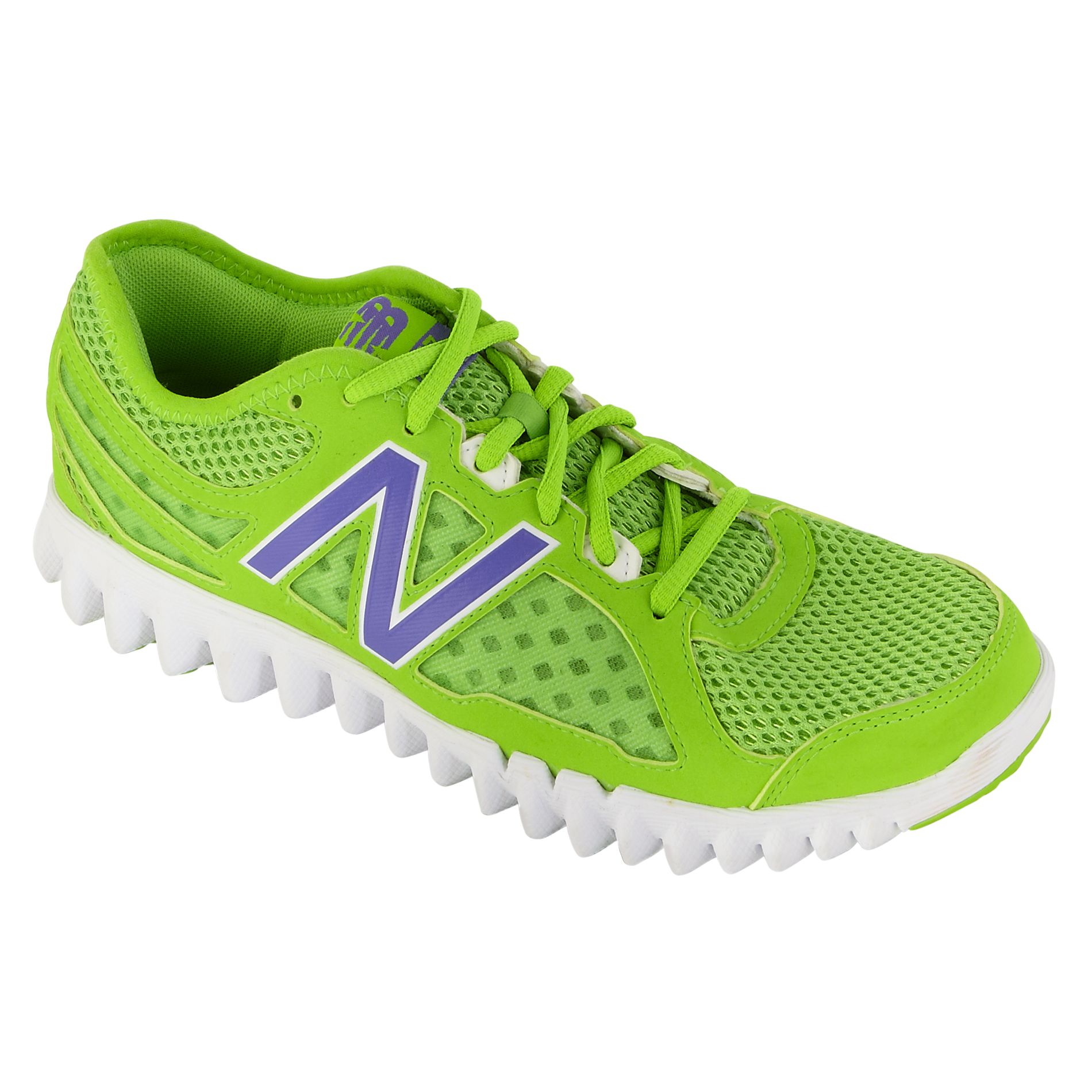 New Balance Women's 1157 GruveWide Athletic Shoe - Lime/Purple