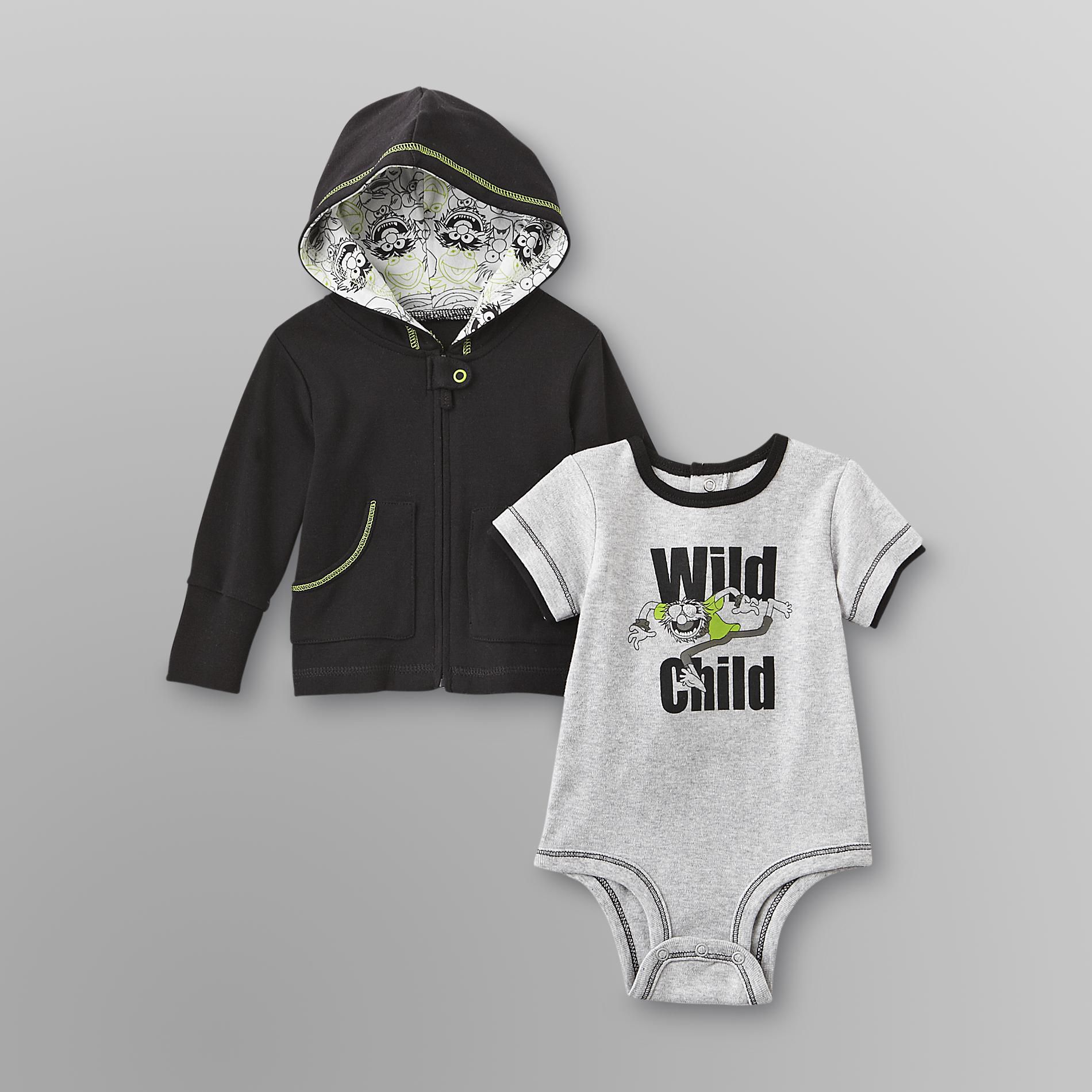The Muppets Muppets Infant Boy's Bodysuit & Hoodie Jacket