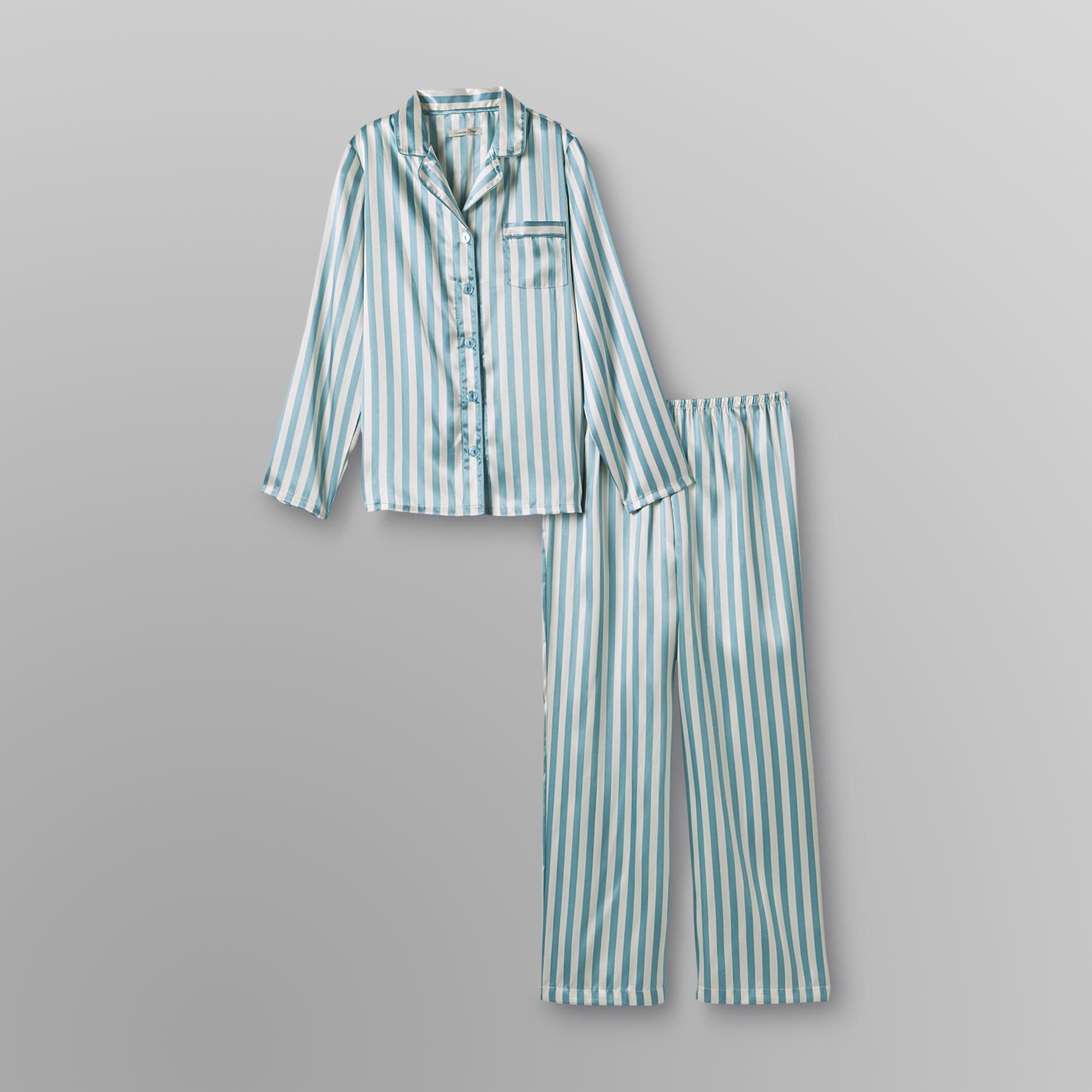 Jaclyn Smith Women's Pajamas - Stripes