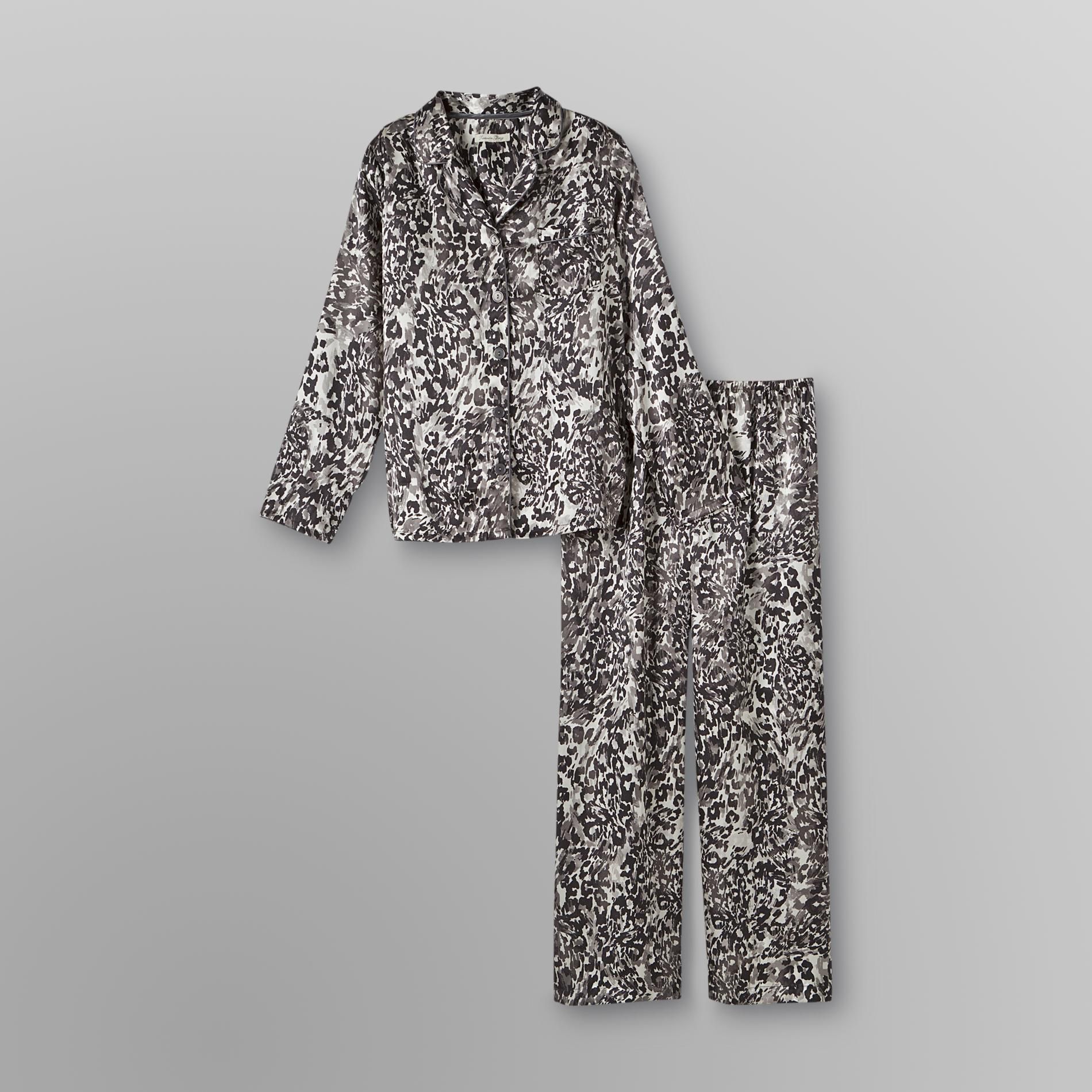Jaclyn Smith Women's Pajamas Animal Print
