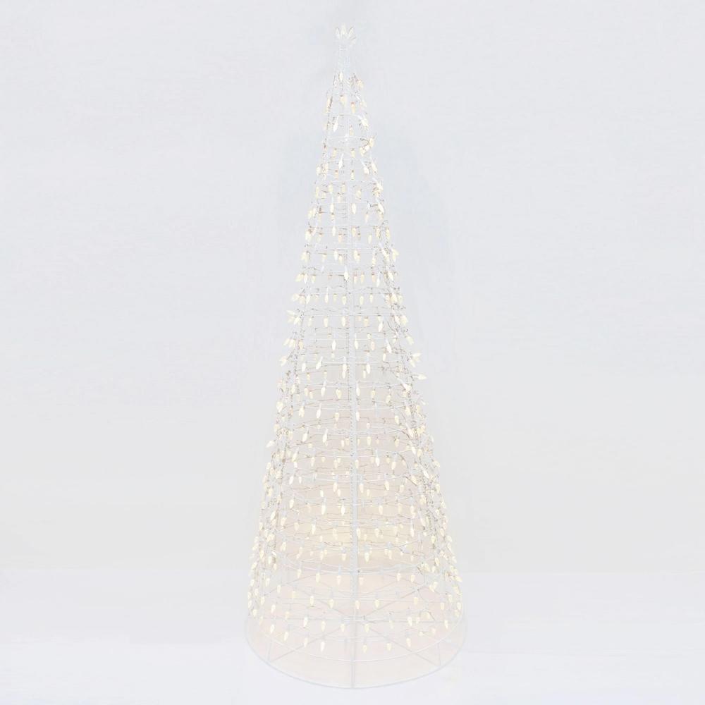 7ft Energy Best™ Twinkling Tree with Warm White LED Lights Outdoor