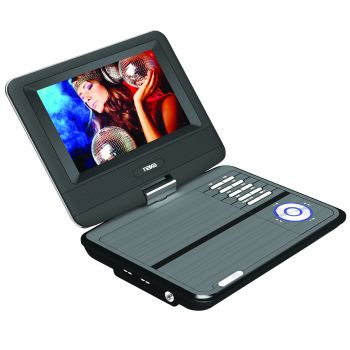 Naxa 97076747M 7 TFT LCD Swivel Screen Portable DVD Player with USB/SD/mmC Inputs Naxa 97076747M 7 TFT LCD Swivel Screen Portable DVD Player with USB/SD/mmC Inputs
