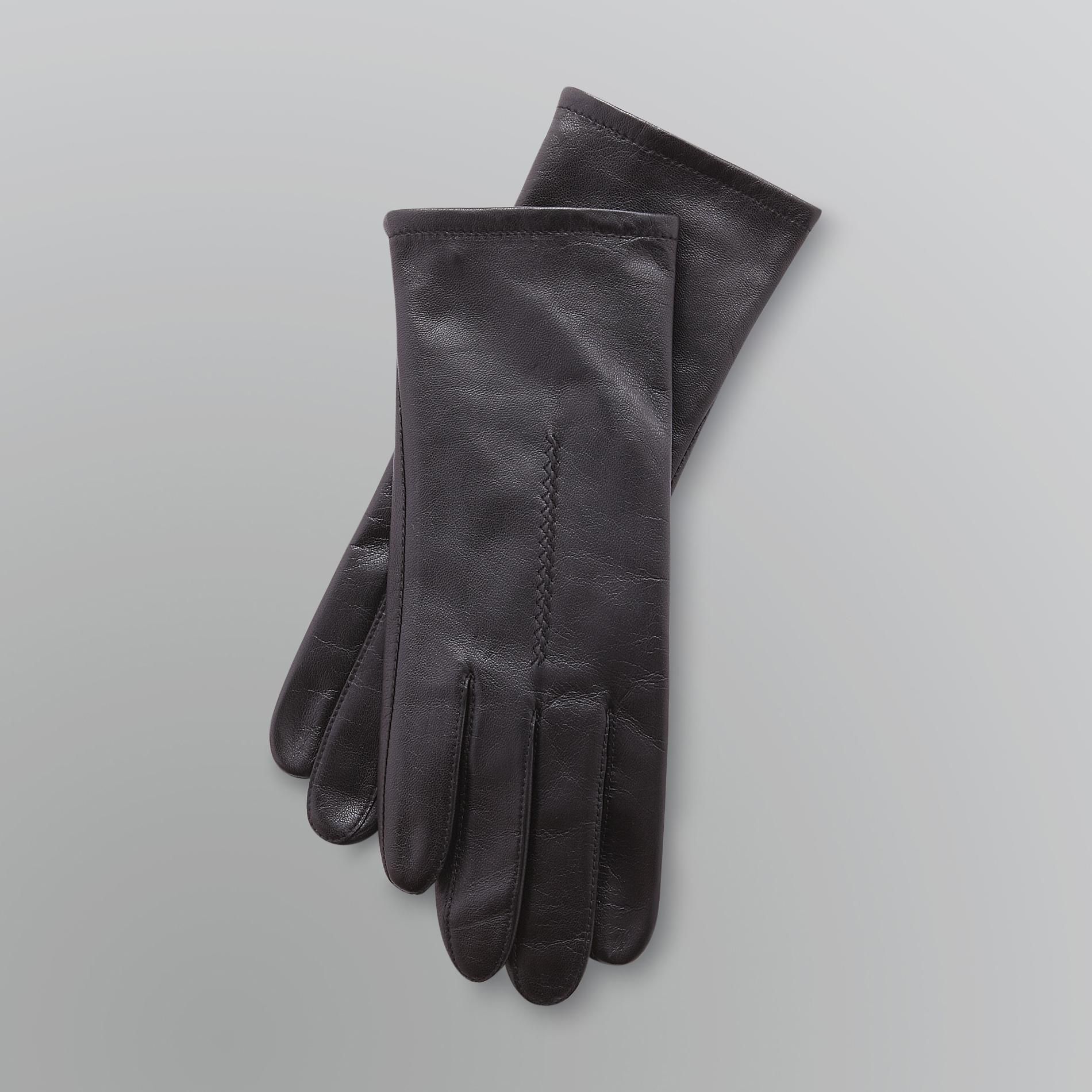 Fownes Women's Fleece-Lined Leather Gloves