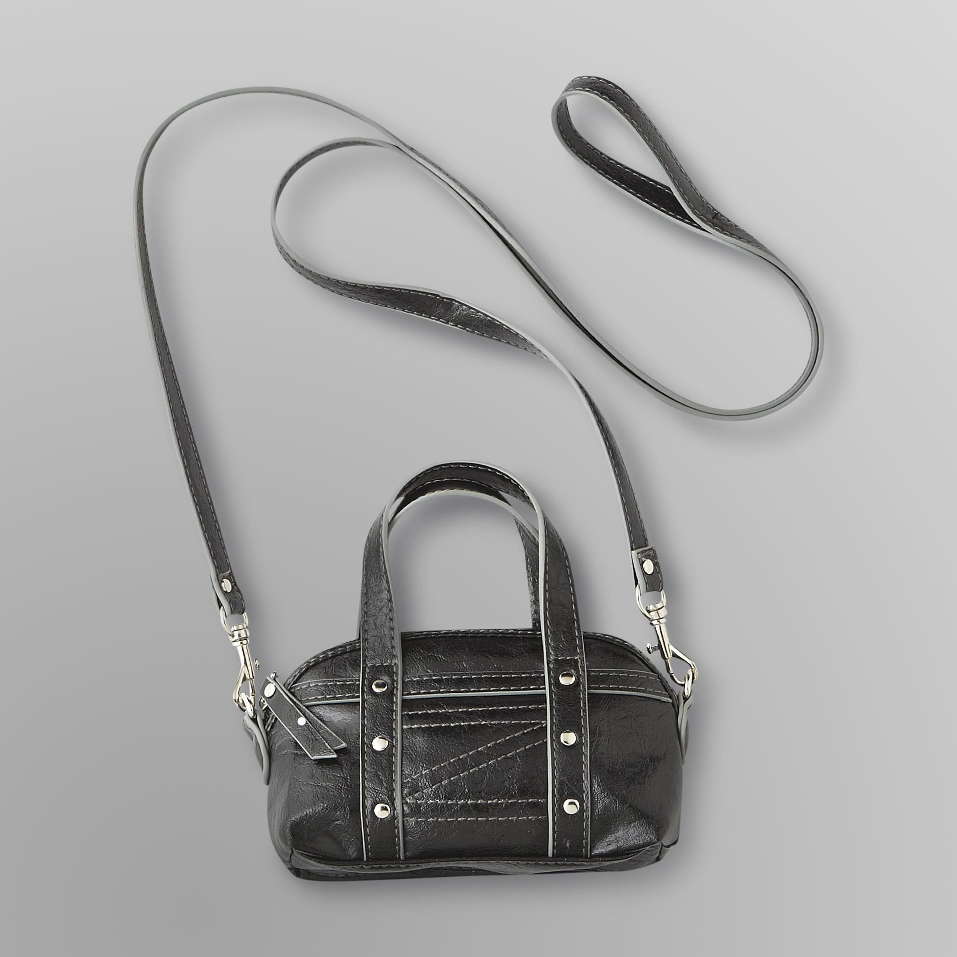 Bongo Faux Leather Mini Satchel Handbag