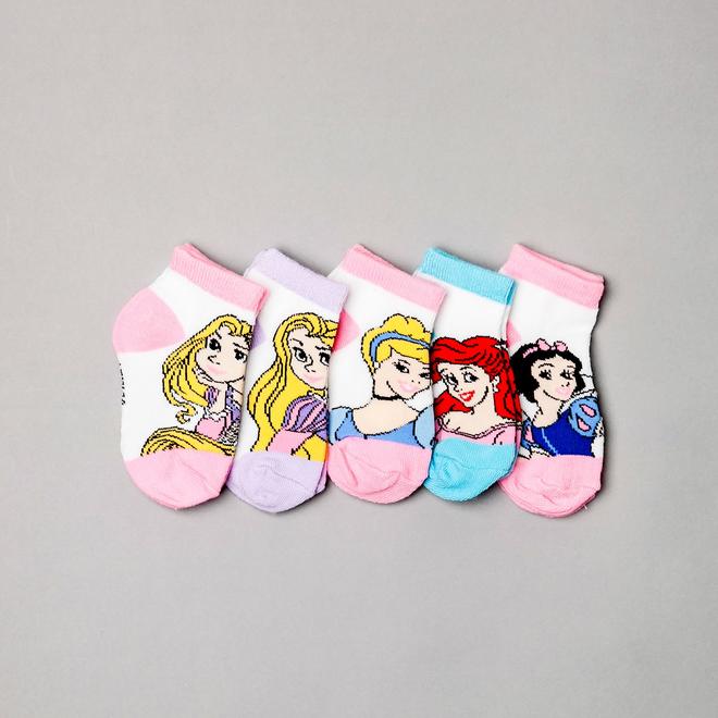 Disney Girl’s Socks 5pack Ankle