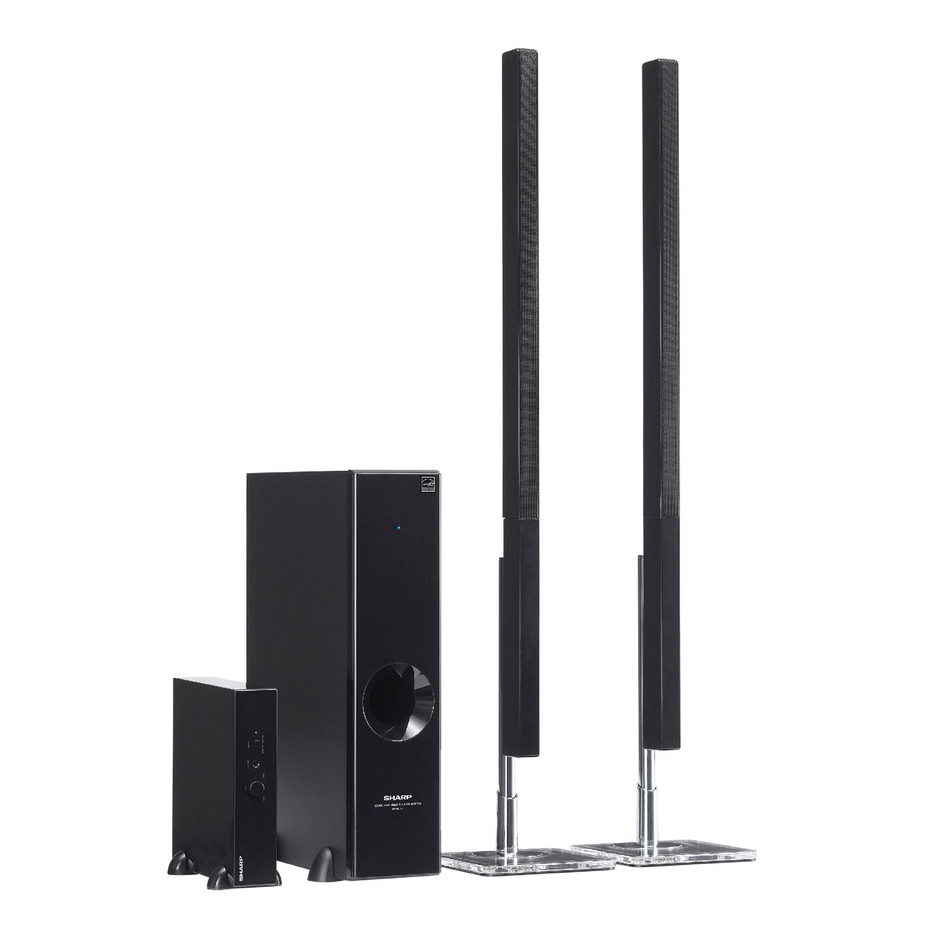 sharp 2.1 soundbar home theatre system