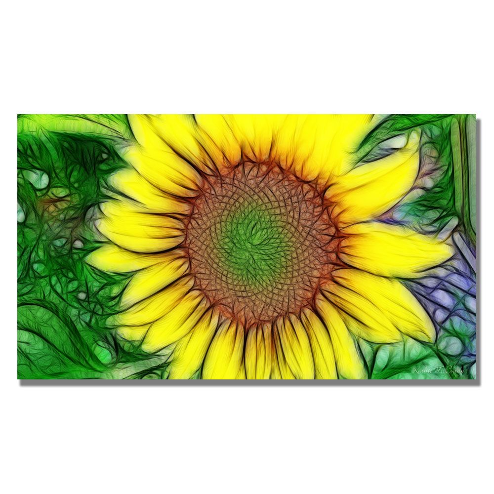 Trademark Global Kathie McCurdy 'Sunflower' Canvas Art