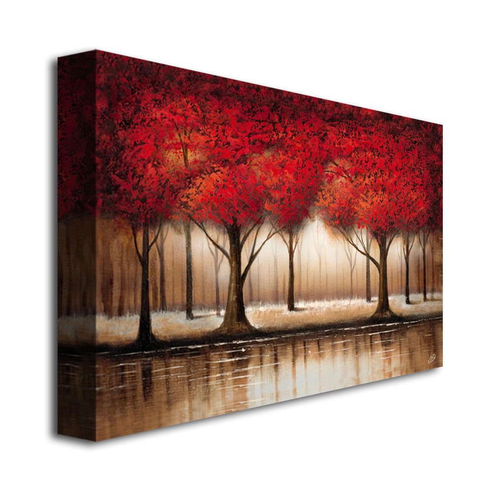 Trademark Global 16x24 inches Rio "Parade of Red Trees"