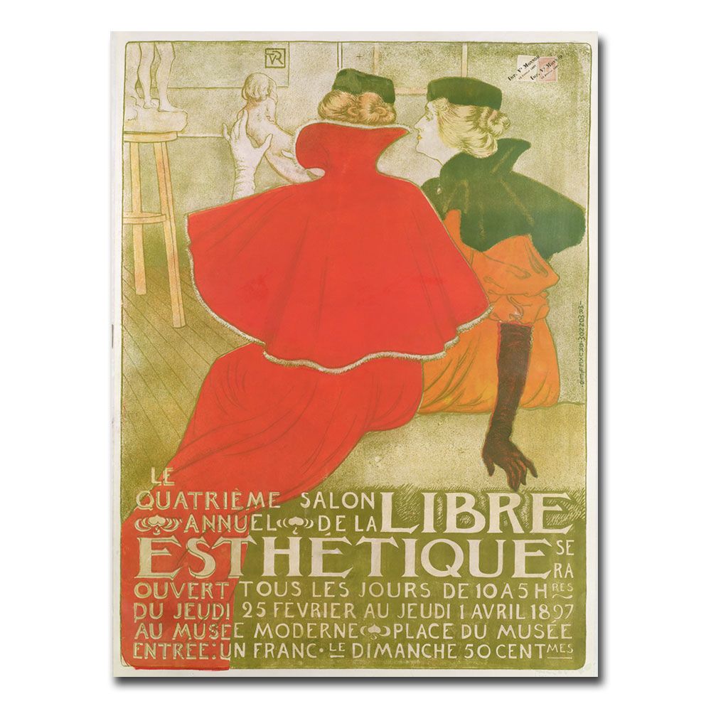 Trademark Global 18x24 inches "Salon Anuuel de la Libre Esthetique  1897"