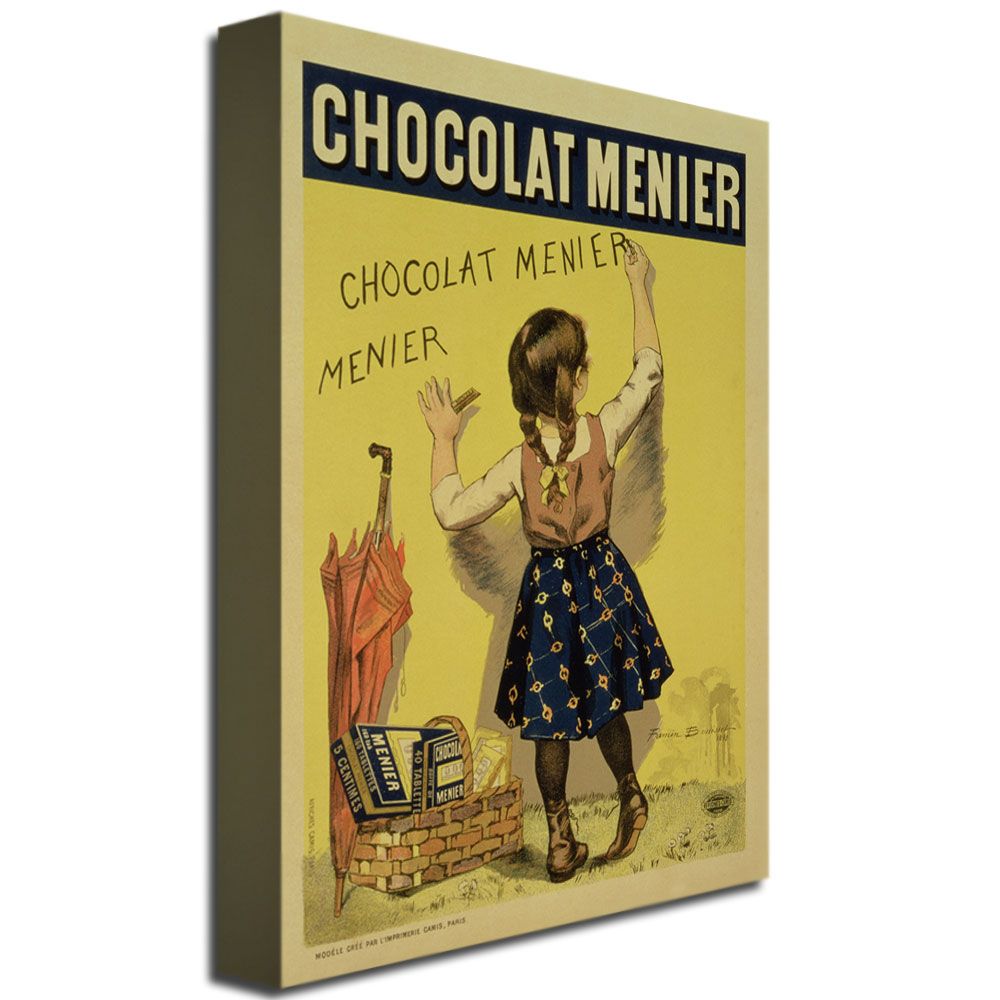 Trademark Global 22x32 inches Firmin Bouisset "Menier Chocolate  1893"