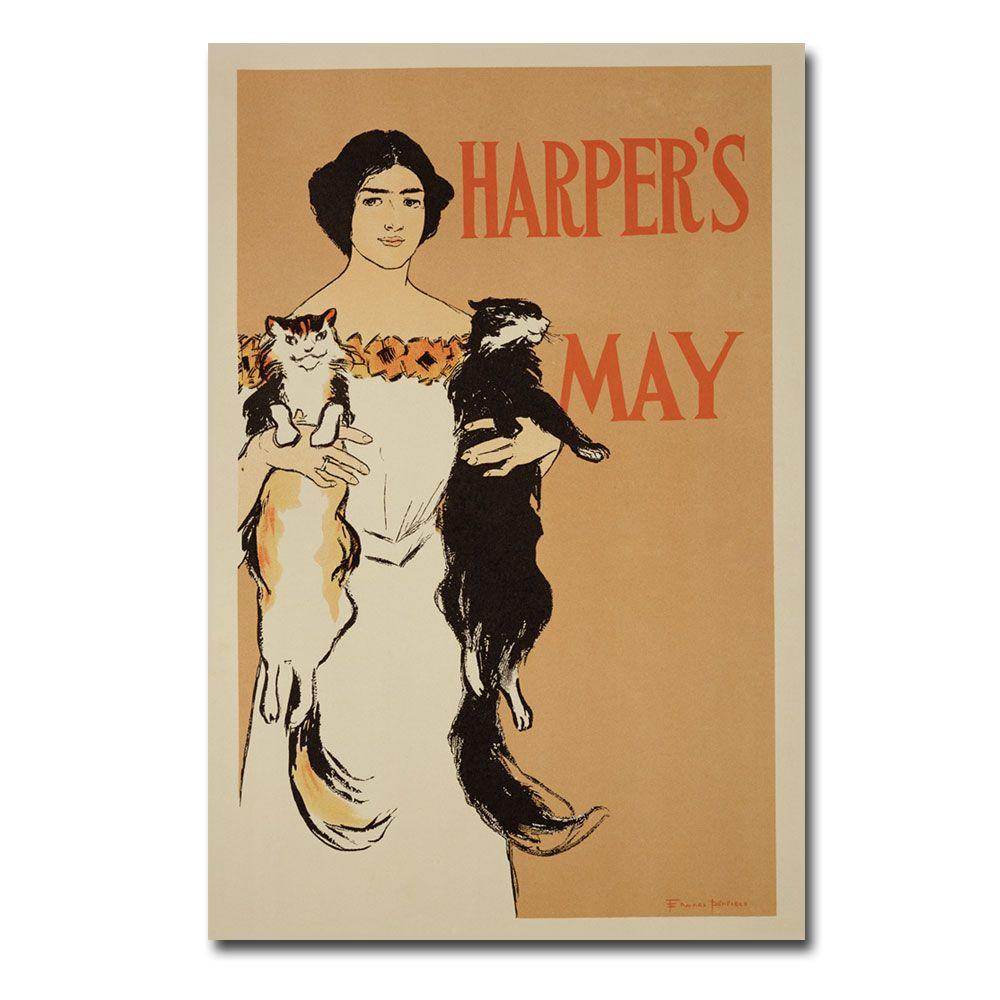 Trademark Global 16x24 inches Edward Penfield "Harper's Magazine  May Issue  1897"