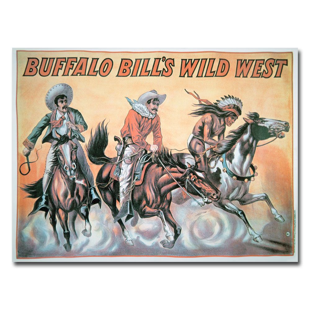 Trademark Global 24x32 inches "Buffalo Bill's Wild West Show  1898"