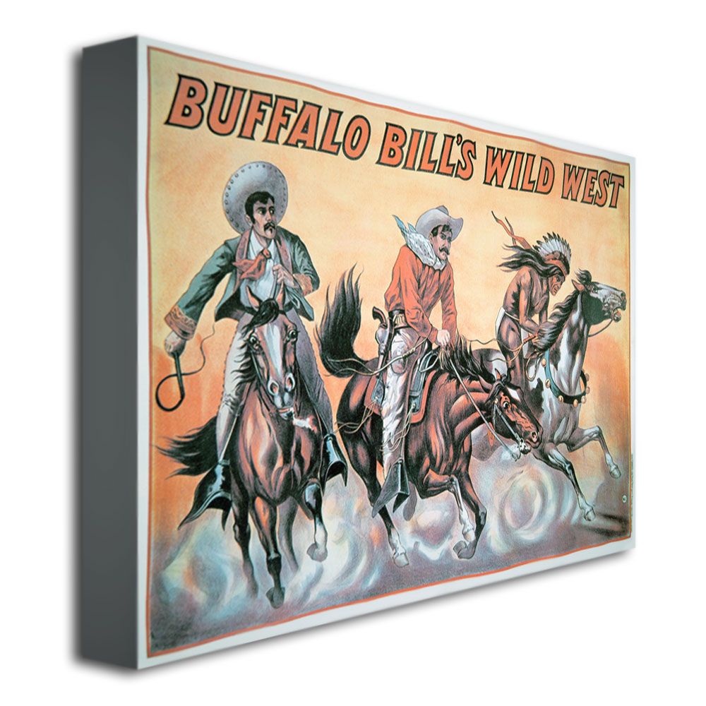 Trademark Global 24x32 inches "Buffalo Bill's Wild West Show  1898"
