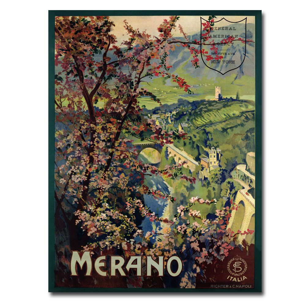 Trademark Global 35x47 inches Mario Borgoni "Merano  1926"