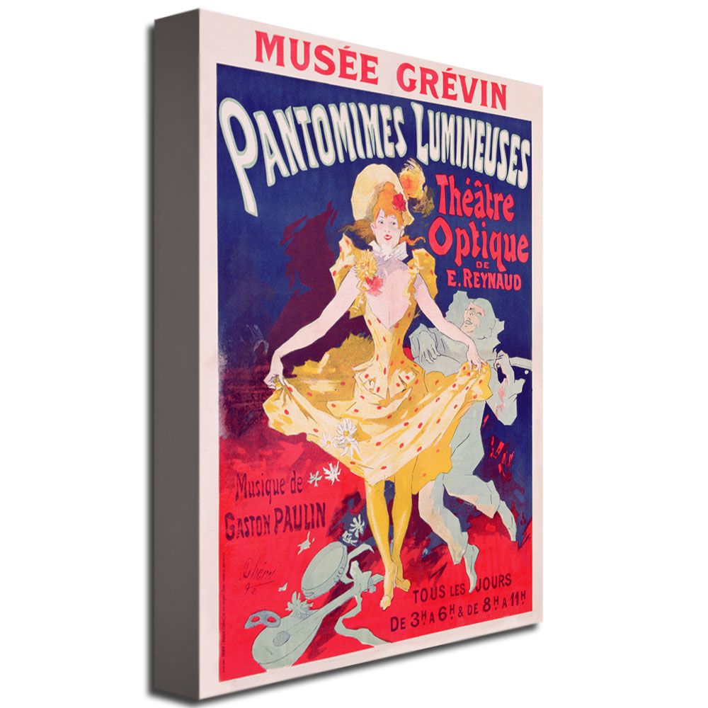 Trademark Global 30x47 inches Jules Cheret "Pantomimes Lumineuses  1892"