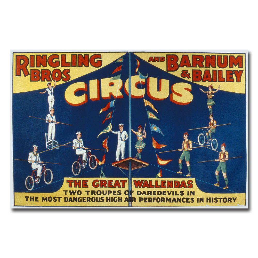 Trademark Global 22x32 inches "Ringling Brothers and Barnam & Bailey Circus"
