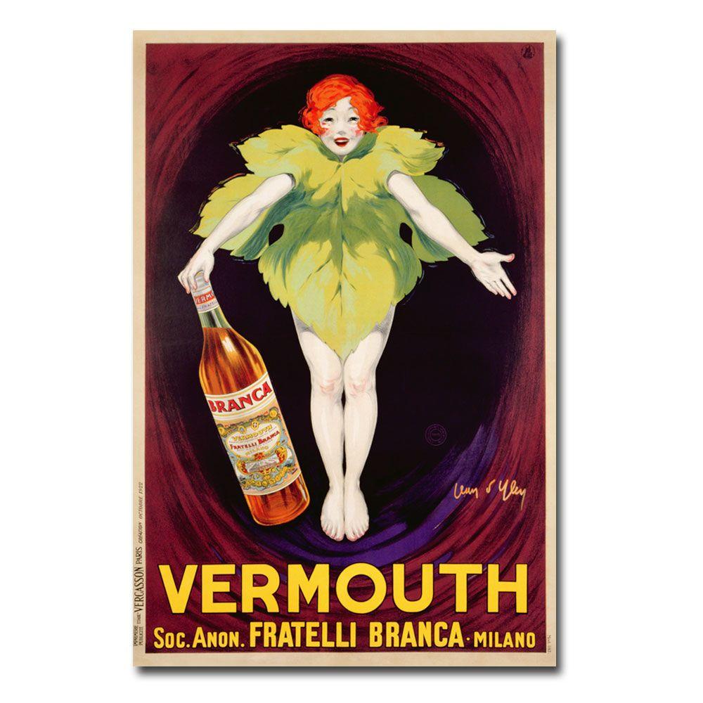 Trademark Global 22x32 inches Jean d'Ylen  "Fatelli Branca Vermouth  1922"