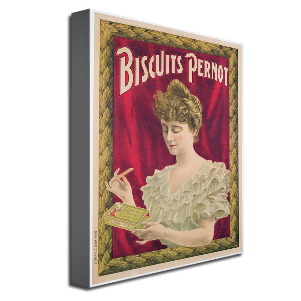 Trademark Global 24x32 inches "Pernot Biscuits  1902"