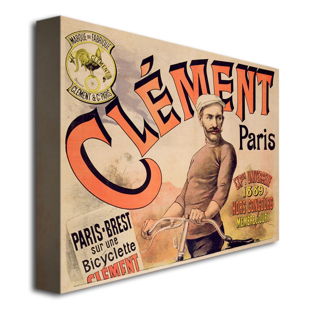 Trademark Global 26x32 inches "Clement Bicycles  1889"