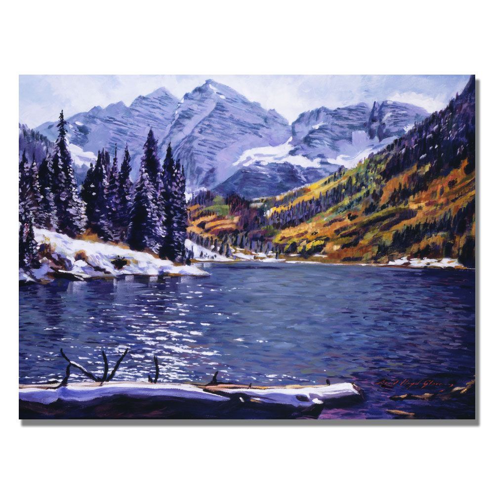Trademark Global David Lloyd Glover 'Rocky Mountain Solitude' Canvas Art