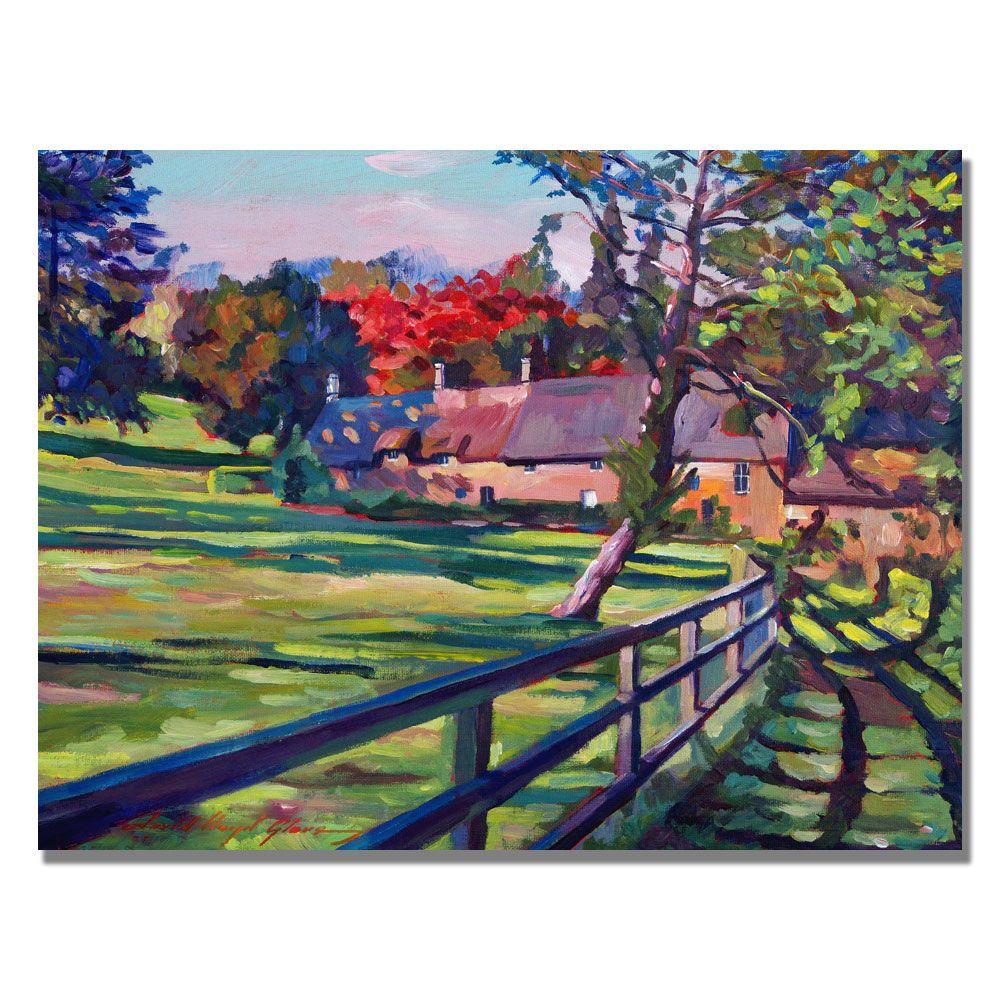 Trademark Global David Lloyd Glover 'Country House' Canvas Art