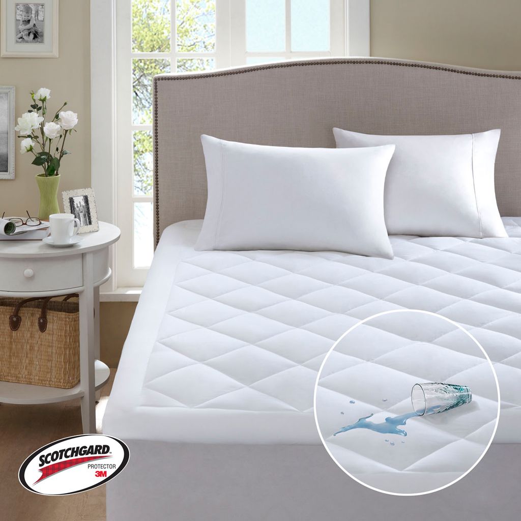 Sleep Philosophy 3M Scotchgard Harmony Waterproof  Twin Mattress pad