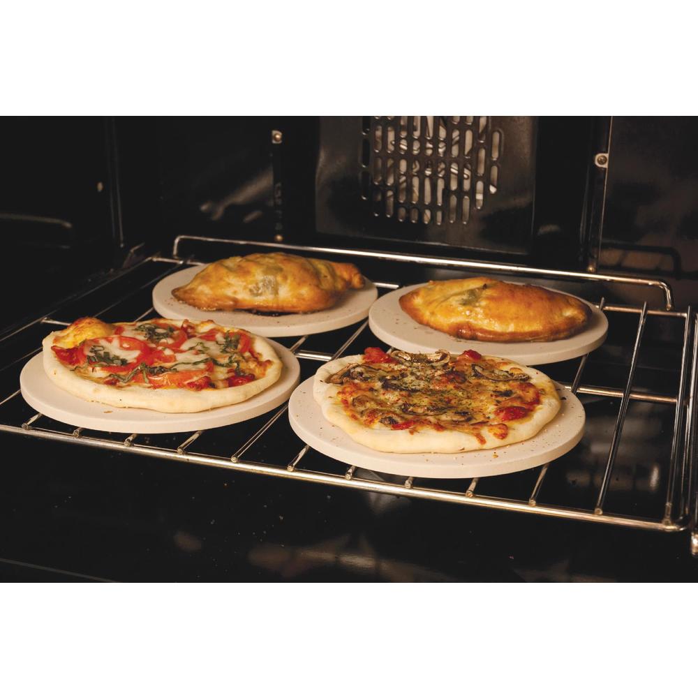Pizzacraft Round Mini Pizza Stones / Set 4 - 8"