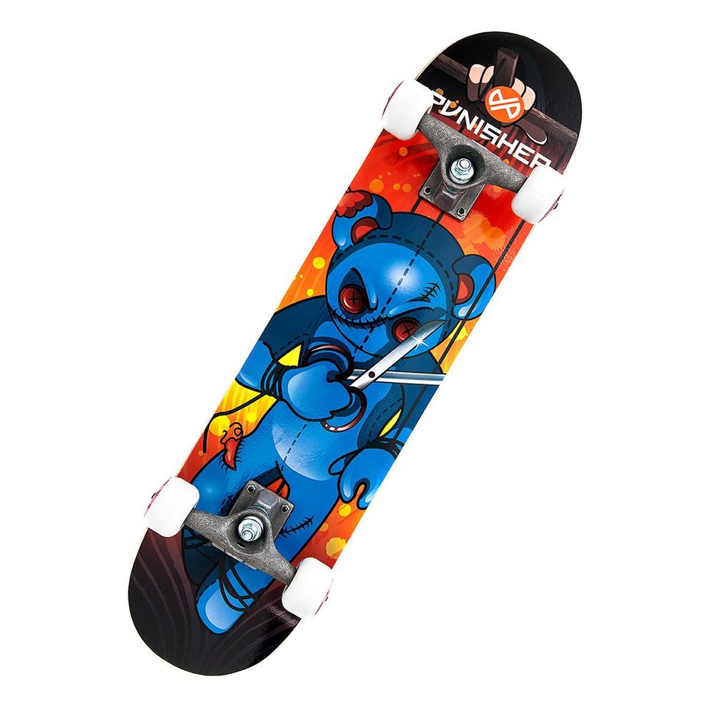 Punisher Skateboards  Puppet 31.5-Inch Complete Skateboard