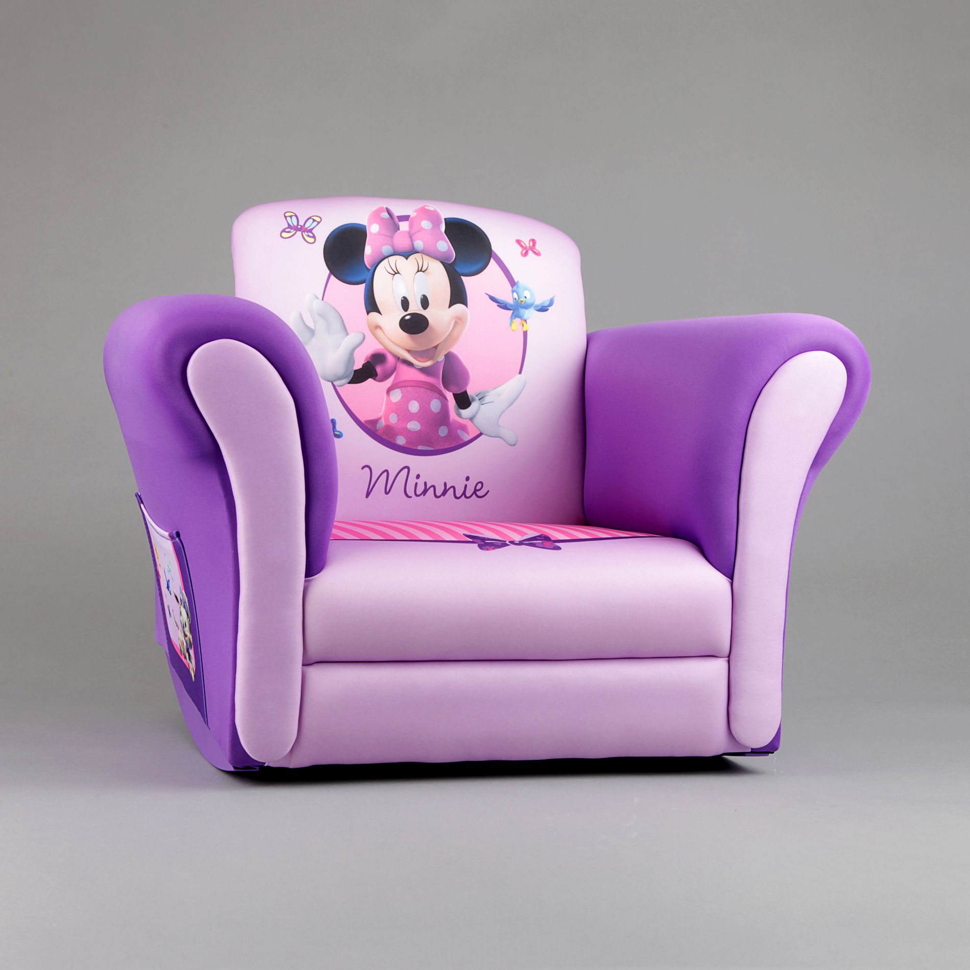 Delta Upholstered Child's Minnie Mouse Rocking Chair