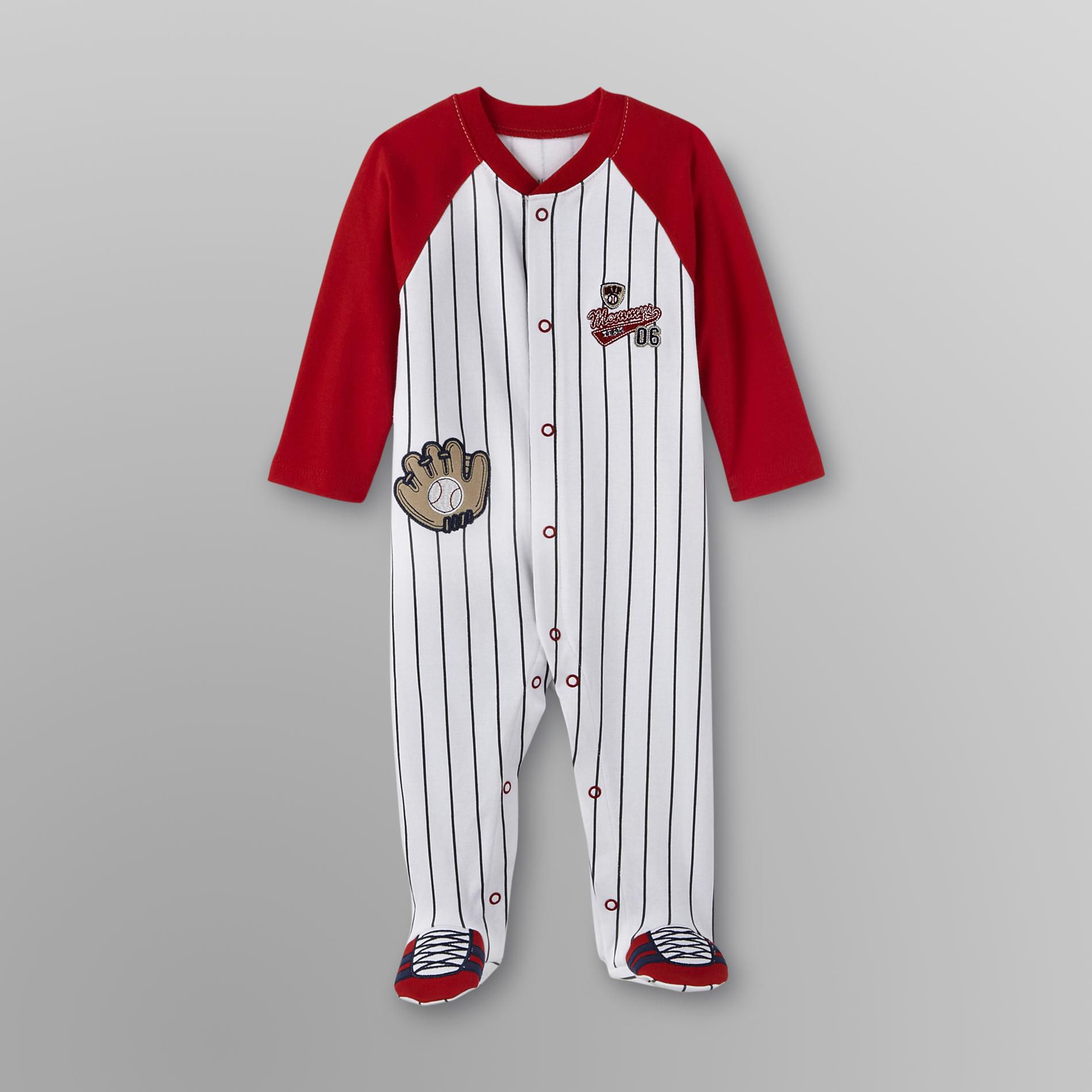 Little Wonders Infant Boy's Footed Pajamas - Sports