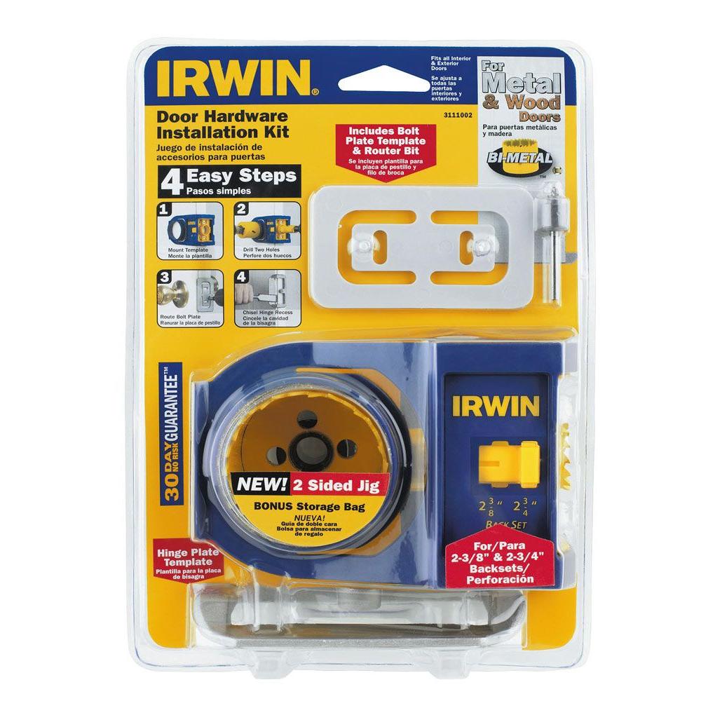Irwin Bi-Metal Door Lock Kit