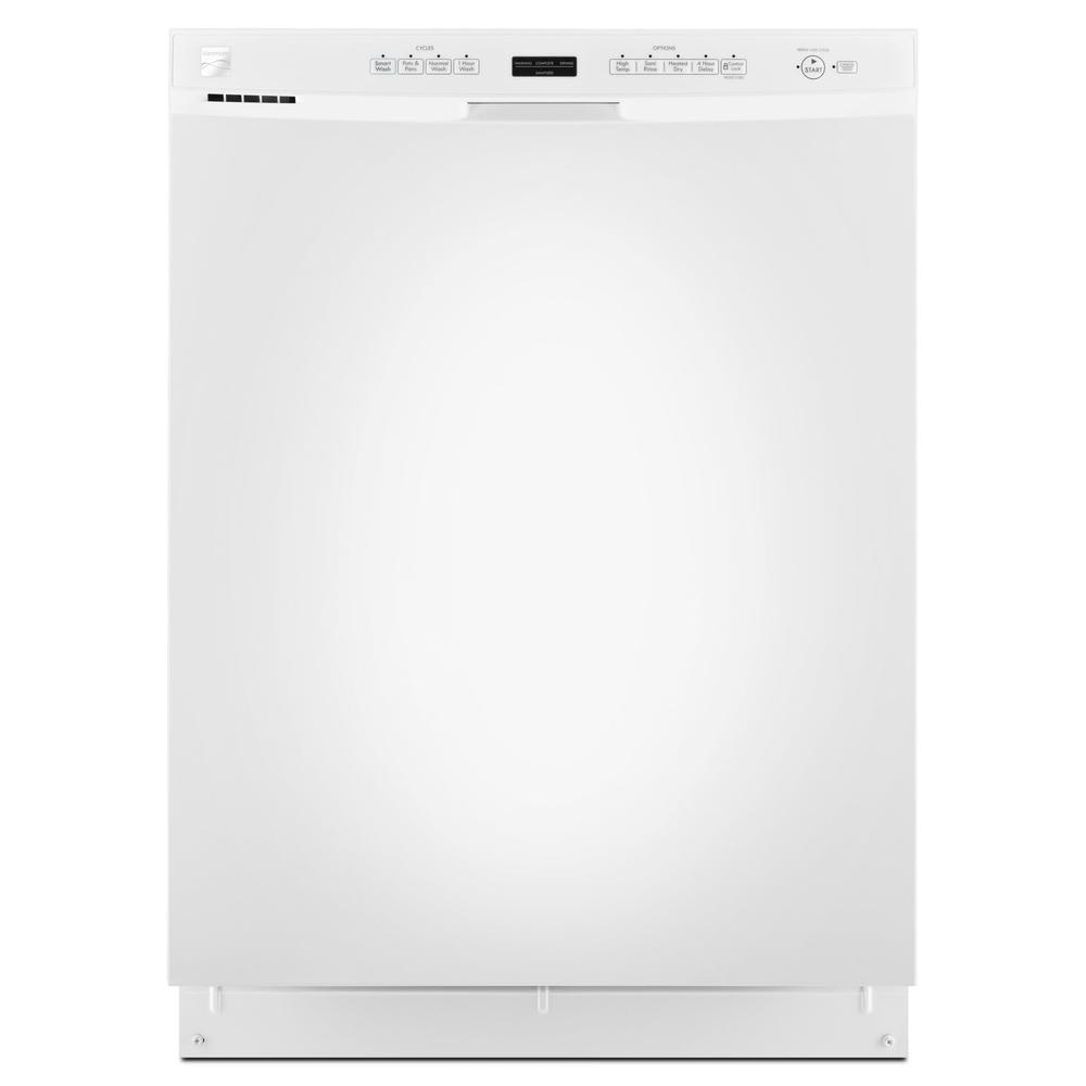 Kenmore 13032 24" BuiltIn Dishwasher w/ SaniRinse™ White